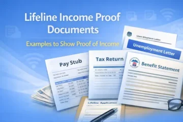 Lifeline income proof documents