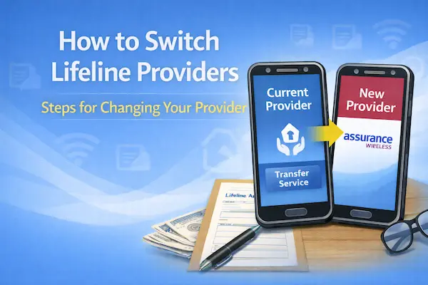 switch Lifeline providers