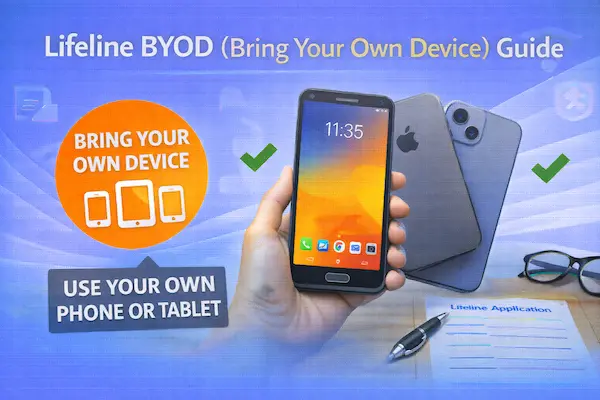 Lifeline BYOD (bring your own device) guide